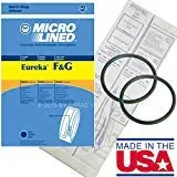 10 Bags for Eureka Style F&G Vacuum Cleaner F G Sanitaire Commercial   2 Belts
