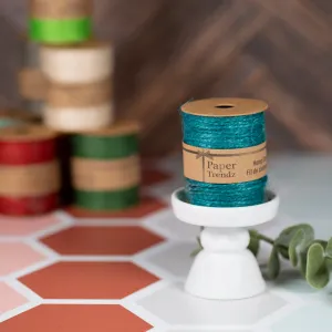 10 Meter Hemp Cord Ribbon - Teal