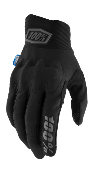 100% Cognito Smart Shock Gloves - Black - Large 10014-00032