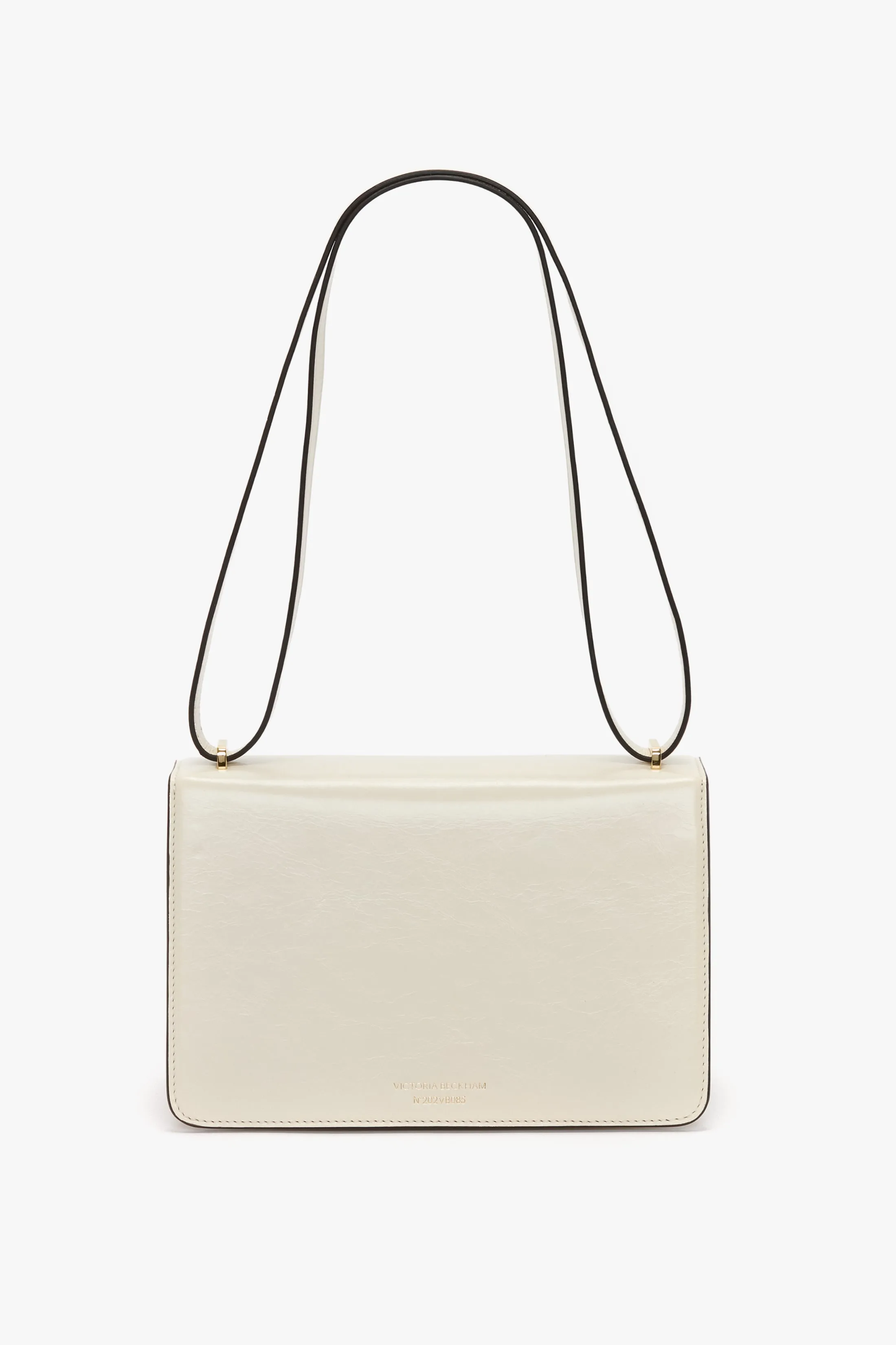 202 Crossbody Bag In Ivory Distressed Leather