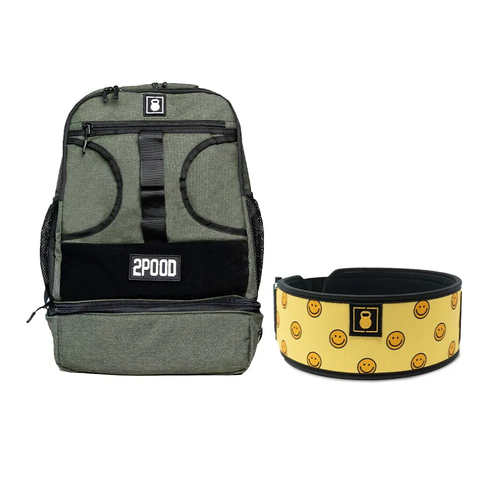 4" All Smiles by Christine Kolenbrander Belt & Backpack 3.0 Bundle