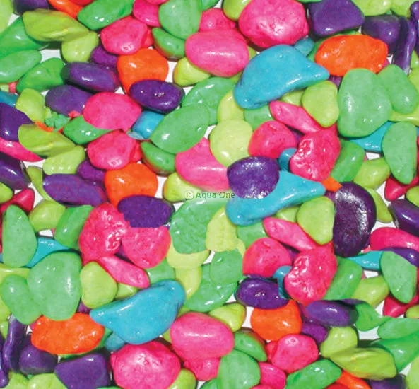 Aqua One Decorative Gravel (2KG) [Various Colours]