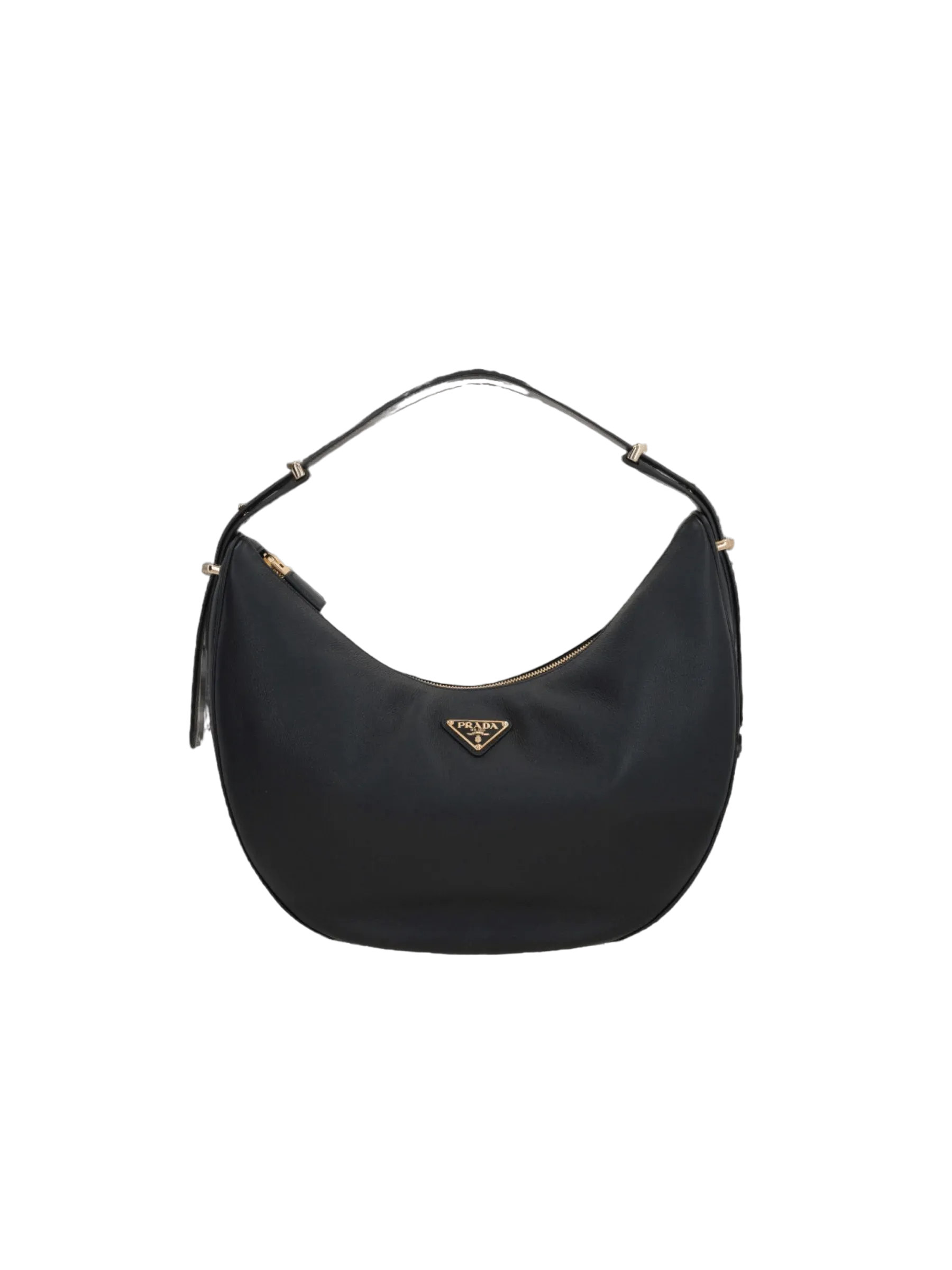 Arqué Medium Leather Shoulder Bag