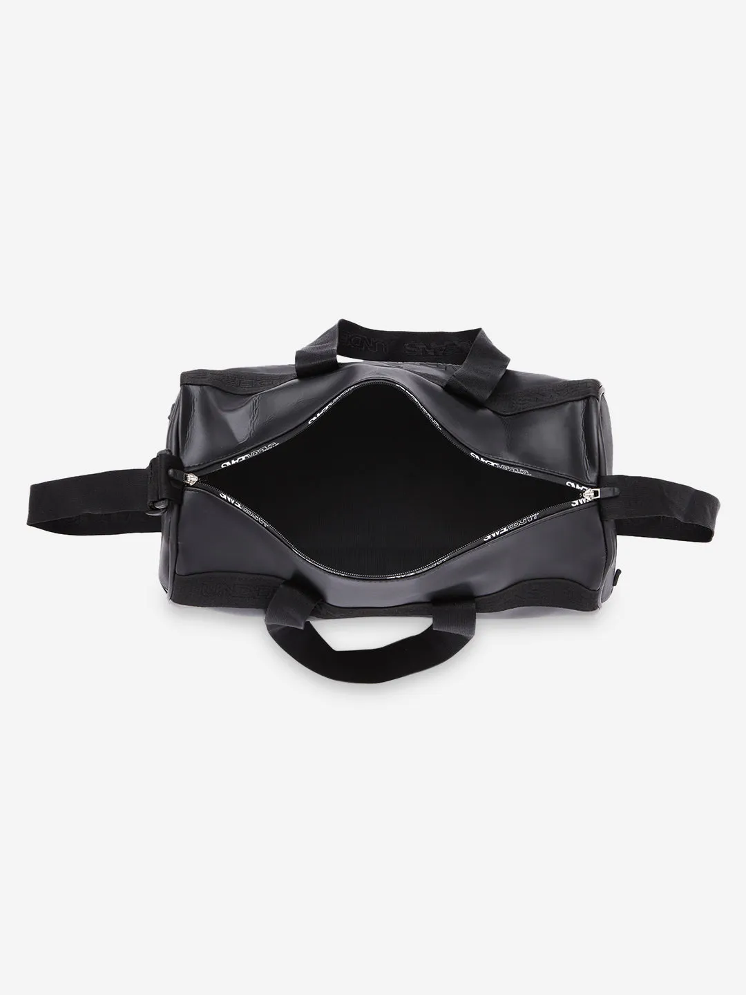 Black Duffle - Gym Bag- Underjeans By Spykar