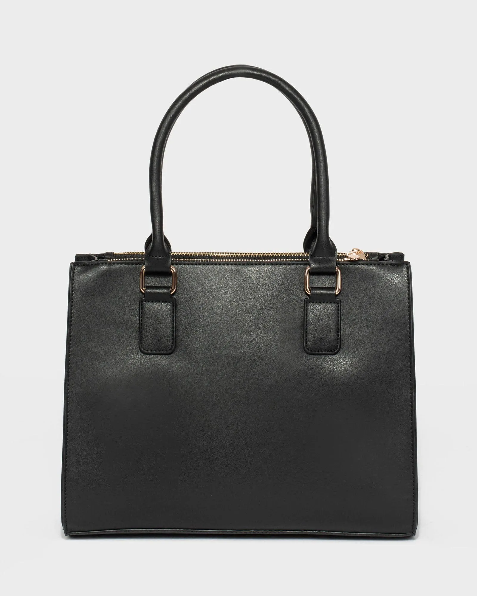 Black Fabiana Embroidered Tote Bag