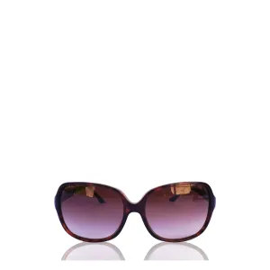 BVLGARI TORTOISESHELL OVERSIZED SUNGLASSES
