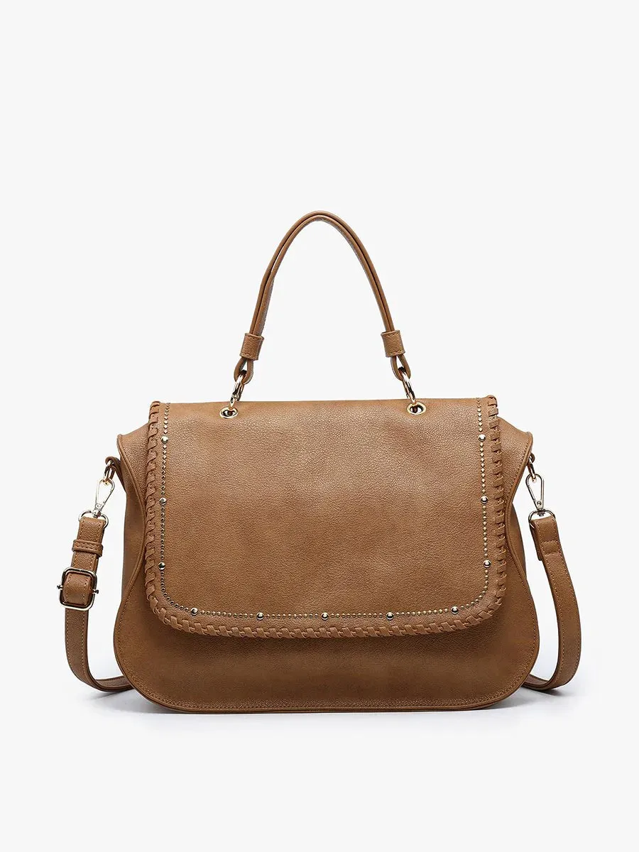 Cricket Studded Hobo/Tote