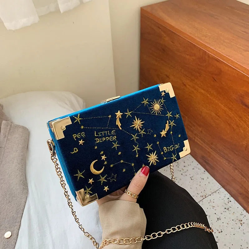 Crossbody Messenger Party Clutch Bag
