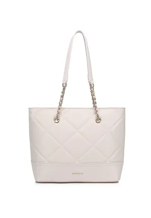 De Luna Quilted Totebag (Cornsilk)