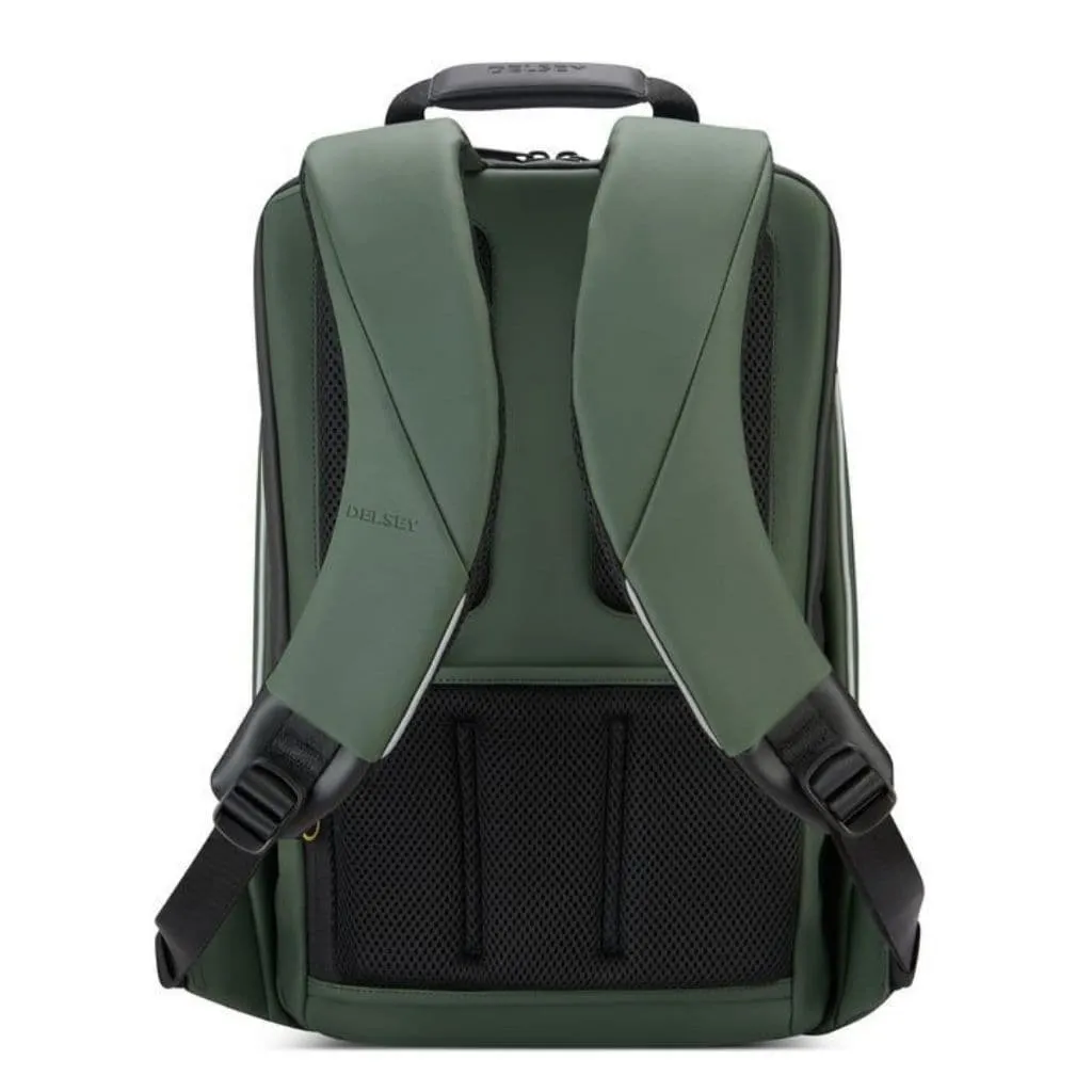 Delsey Securain 14” Laptop Backpack - Army
