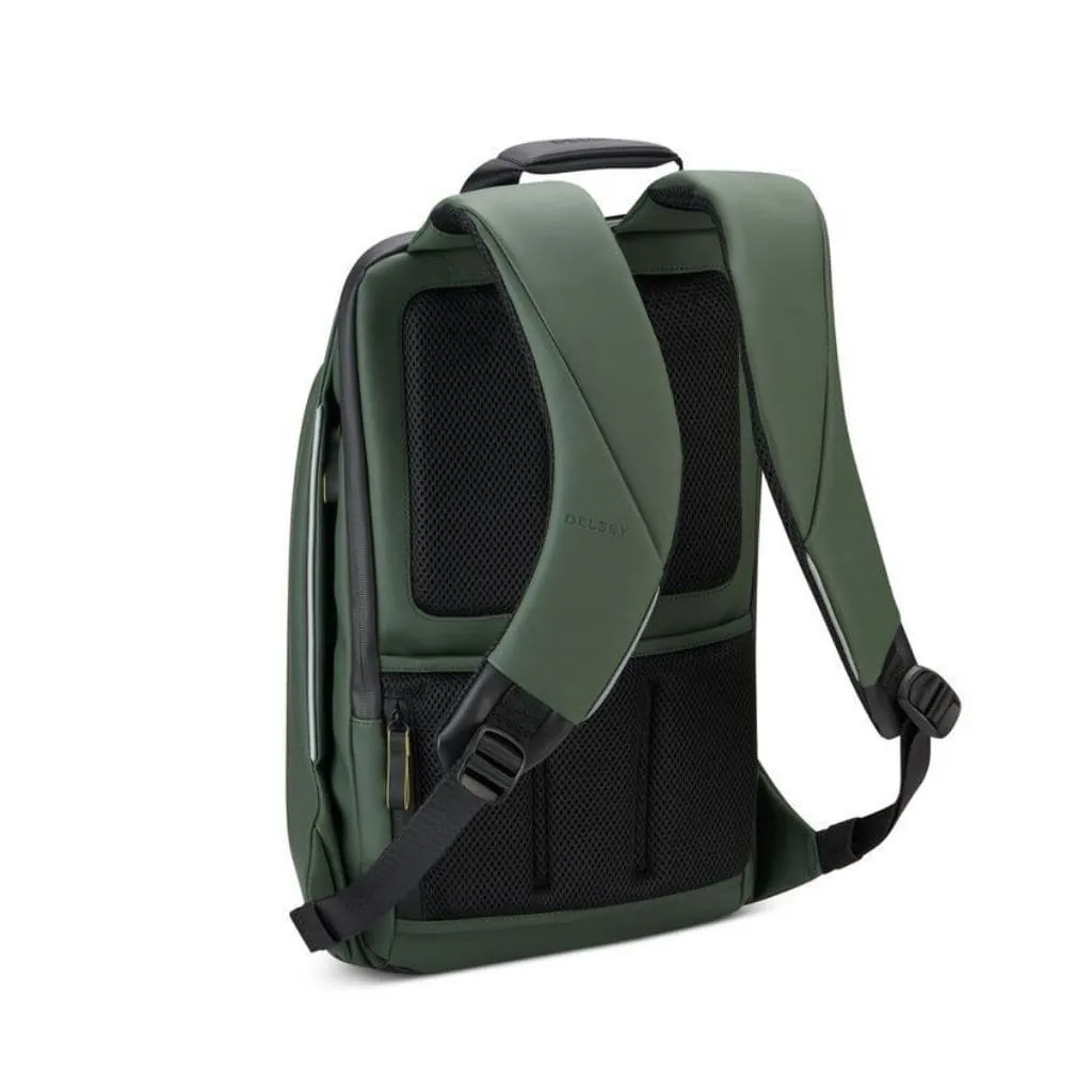 Delsey Securain 14” Laptop Backpack - Army