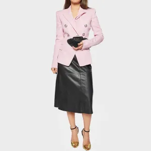 DIOR Black Pleated Leather Frame Clutch