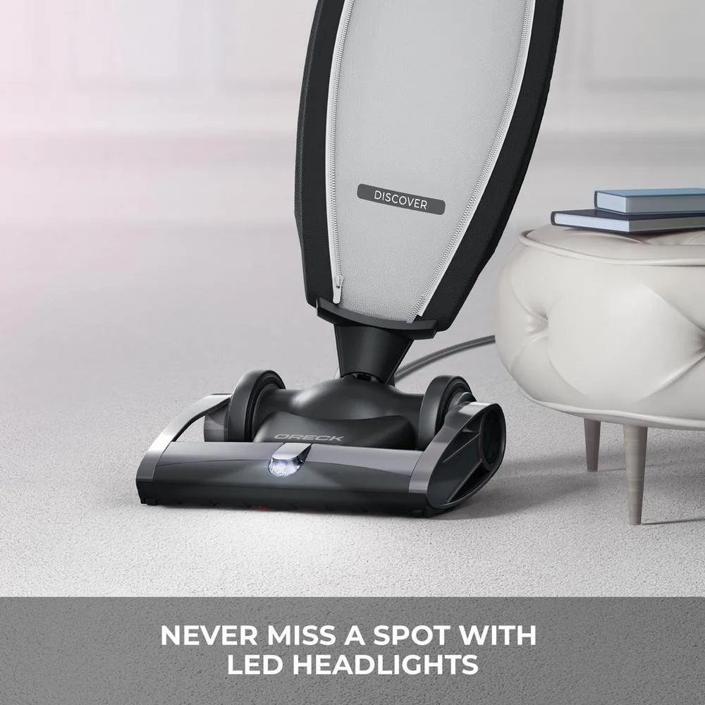 Discover, ultra-light, upright vacuum