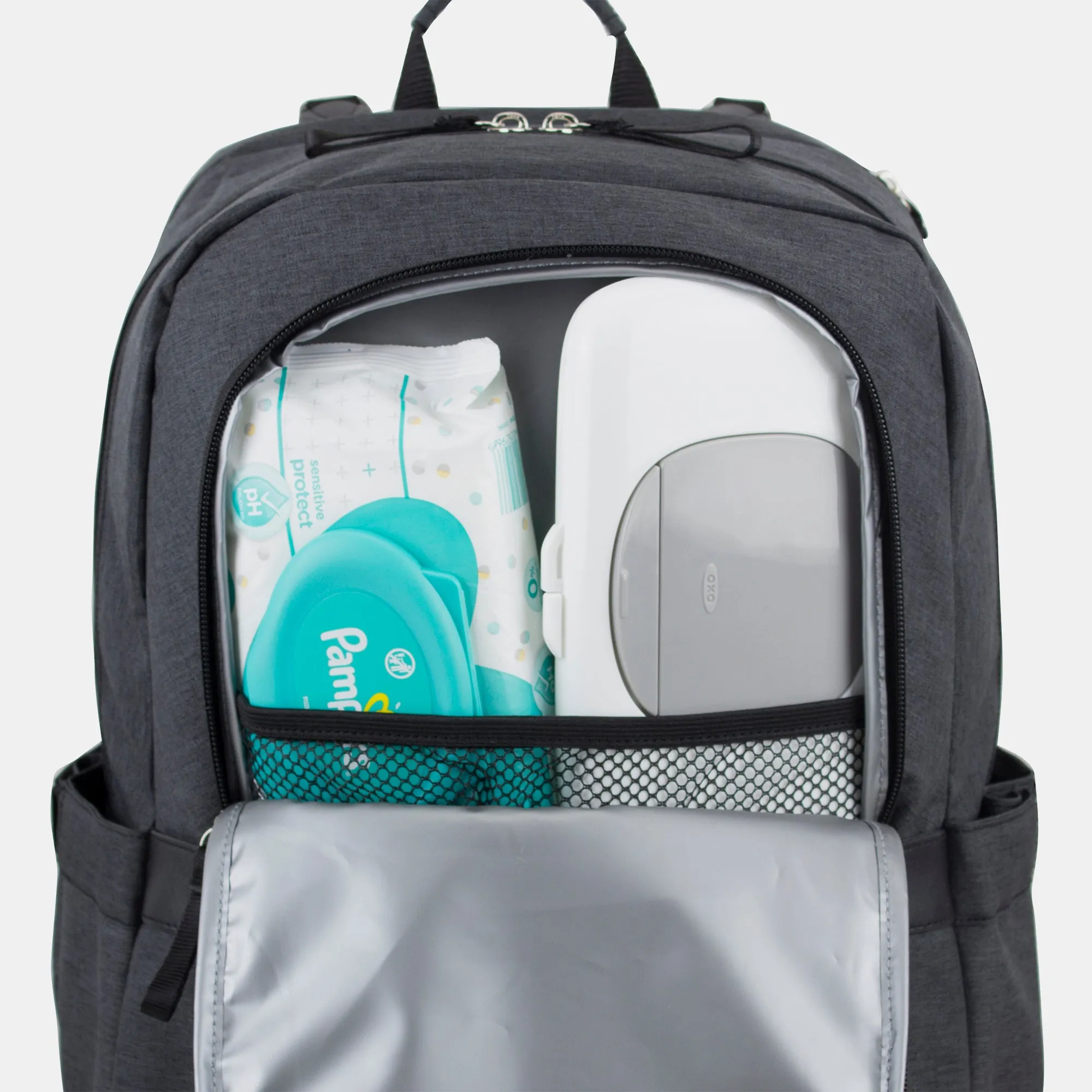 Eastsport Rubin Weekender Tech Backpack Diaper Bag