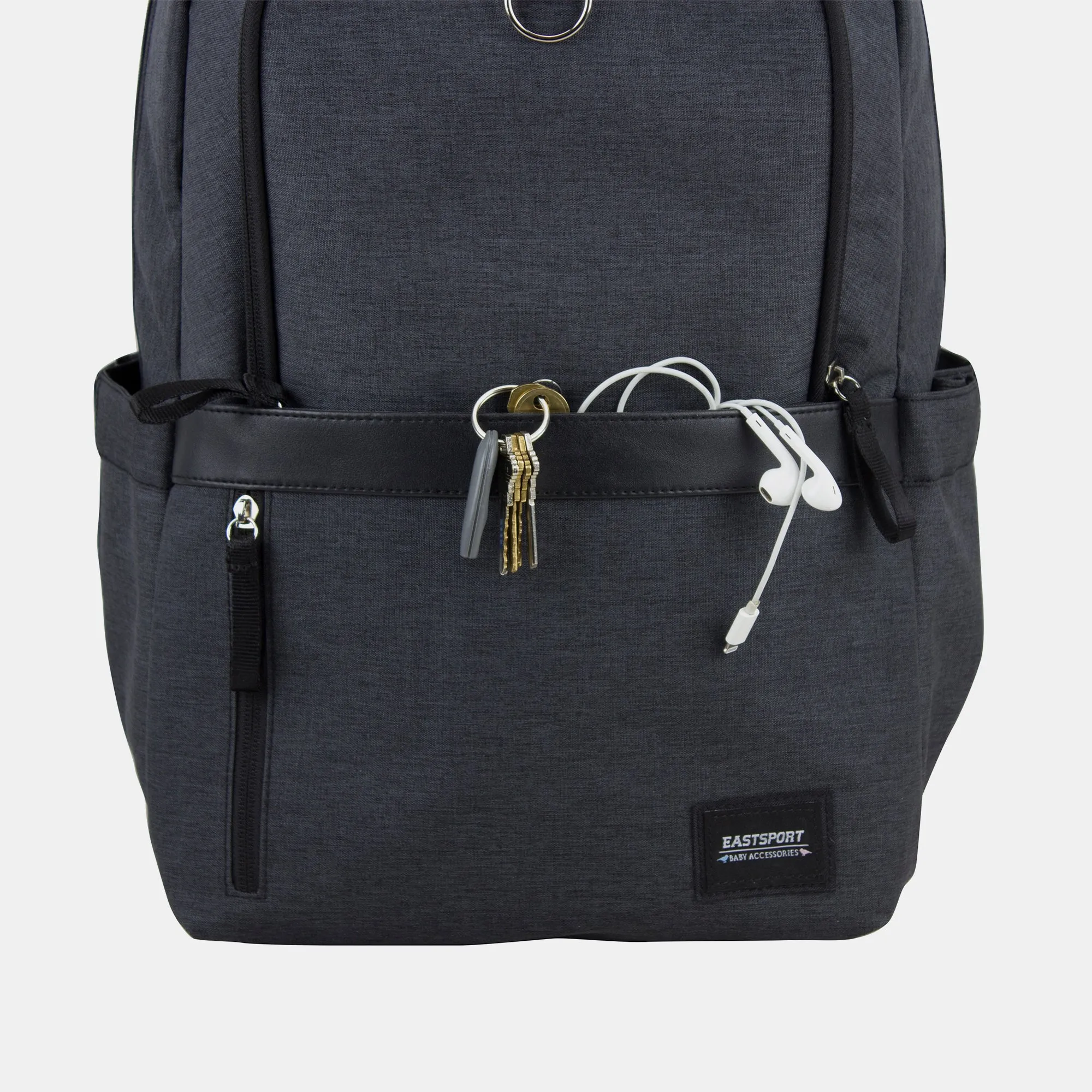 Eastsport Rubin Weekender Tech Backpack Diaper Bag