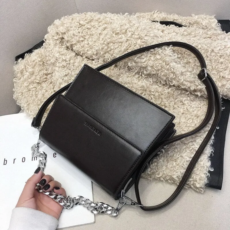Fashion PU Leather Shoulder Bag Classic Soft Women Messenger Bag Luxury Handbags Designer New Women Handbag Travel Female