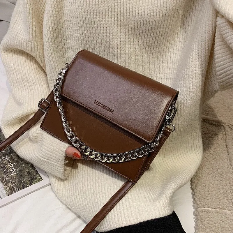 Fashion PU Leather Shoulder Bag Classic Soft Women Messenger Bag Luxury Handbags Designer New Women Handbag Travel Female