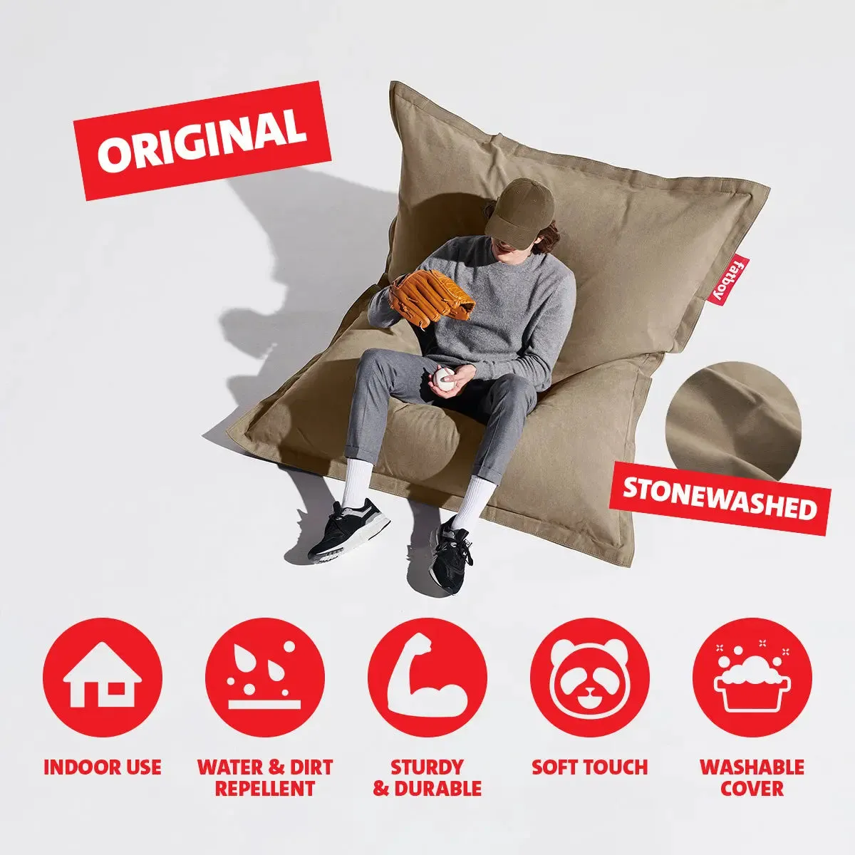 Fatboy Original Stonewashed Bean Bag - 50% OFF