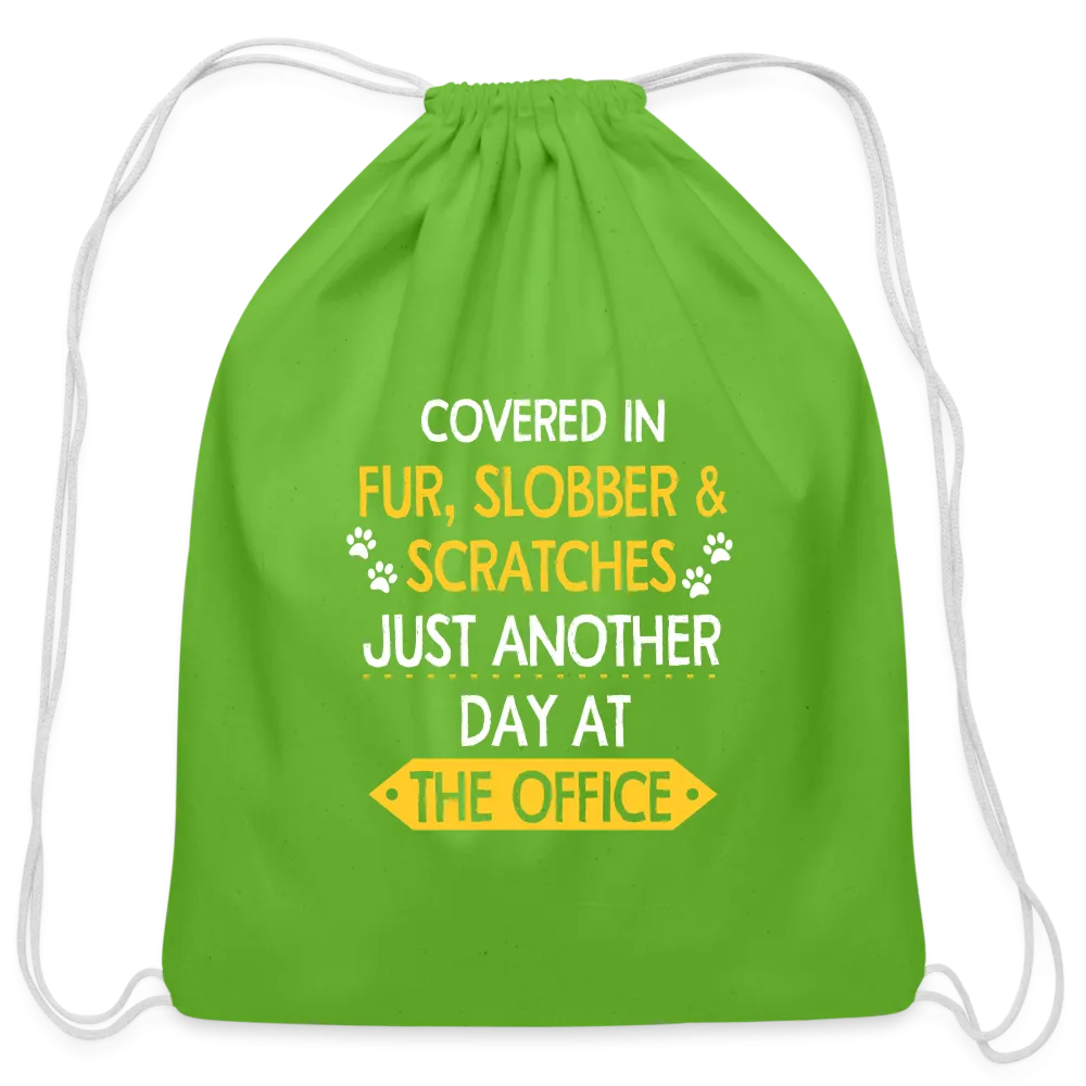 Fur, Slobber, Scratches   Drawstring Bag