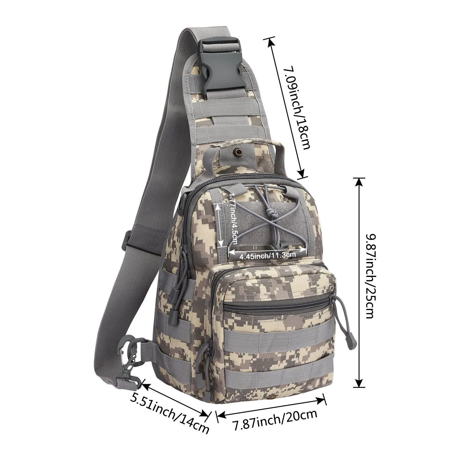 G4Free Outdoor Tactical Backpack,Military Sport Pack Shoulder Backpack Camouflage