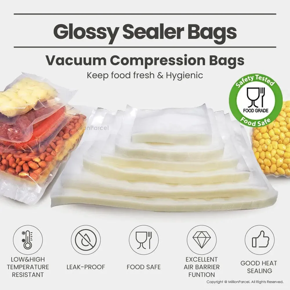 Glossy Sealer Bags | Food Plastic Bag