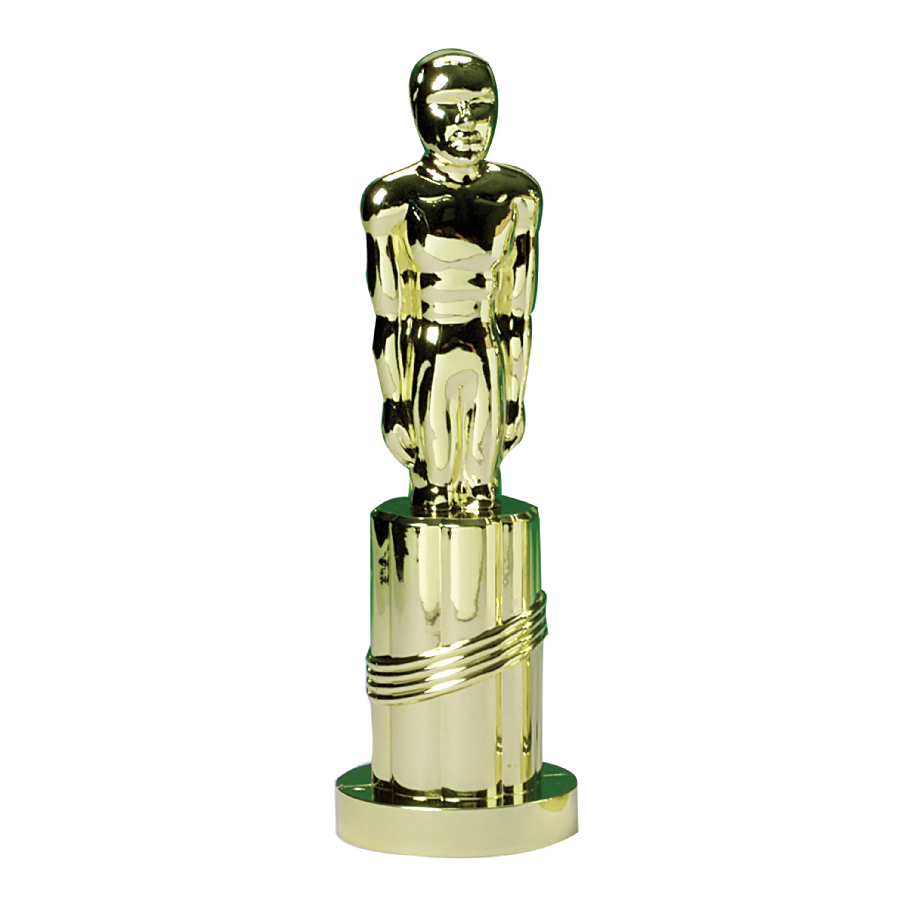 Gold Tone Statue Decorative