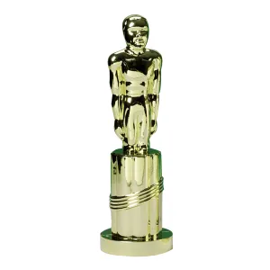 Gold Tone Statue Decorative