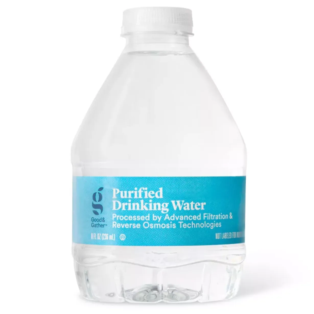 Good & Gather™ Purified Drinking Water, 8 fl oz Bottles, 24 Count