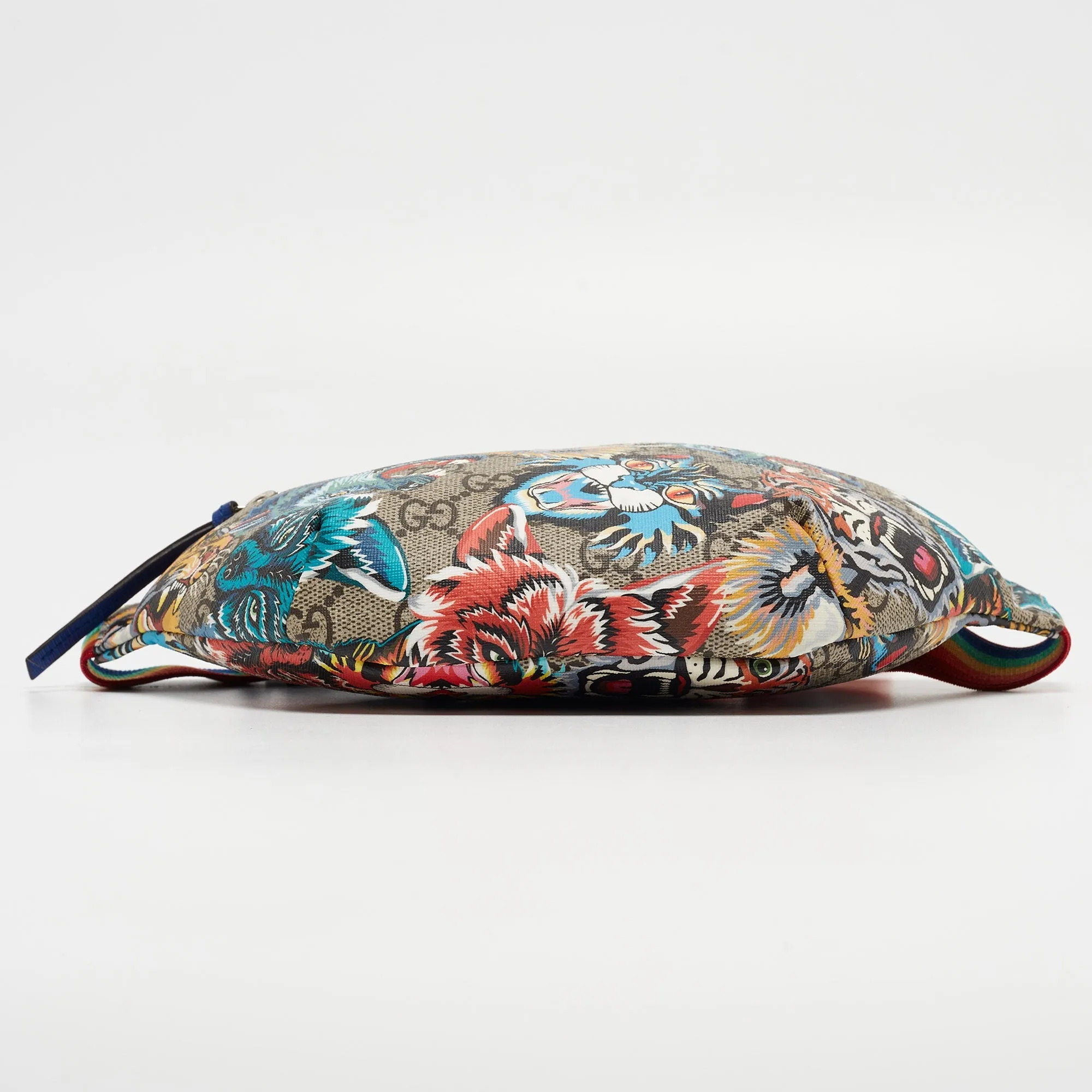 Gucci Multicolor Printed Gg Supreme Canvas Belt Bag