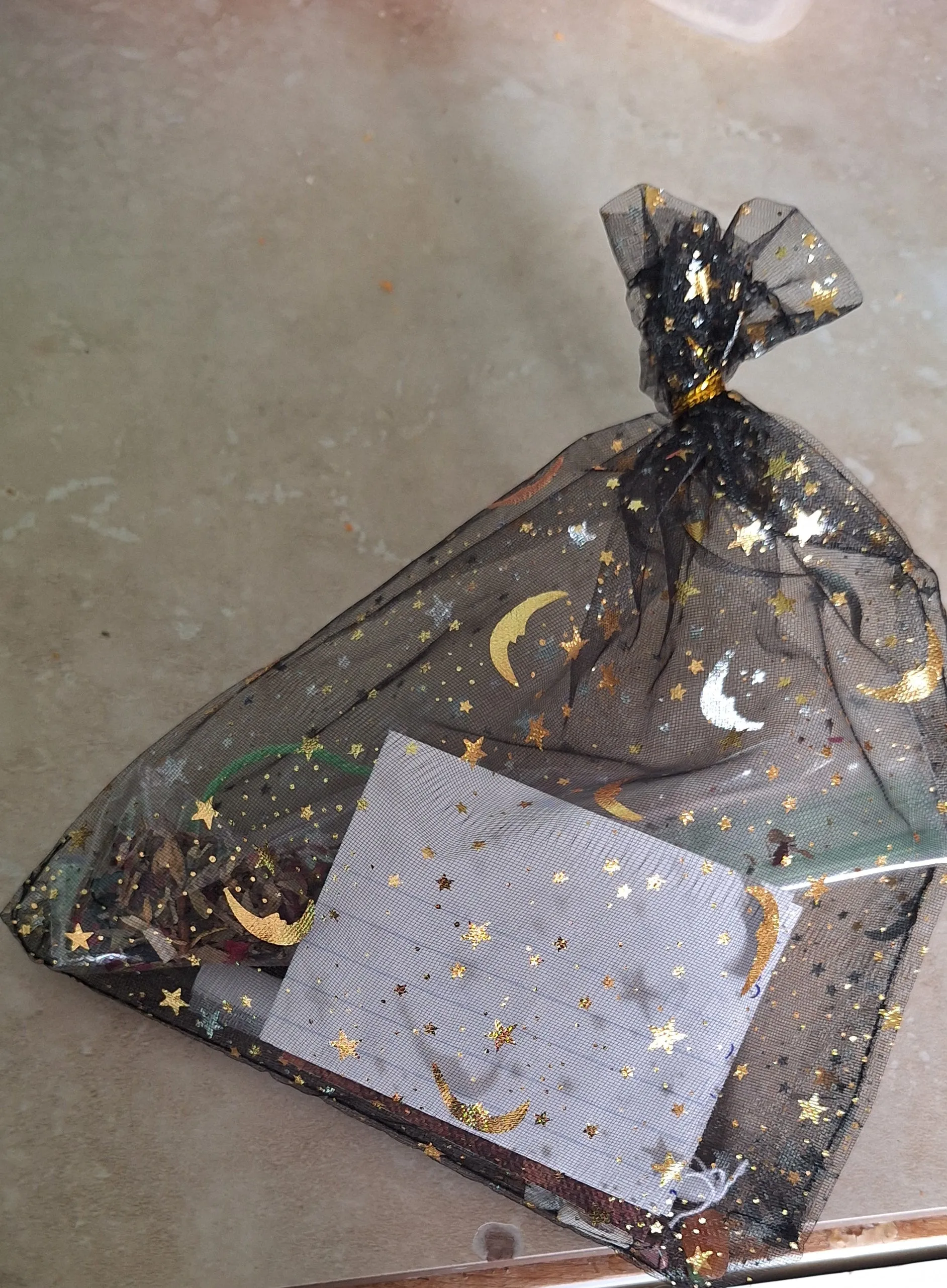 Handmade charm bags: premade