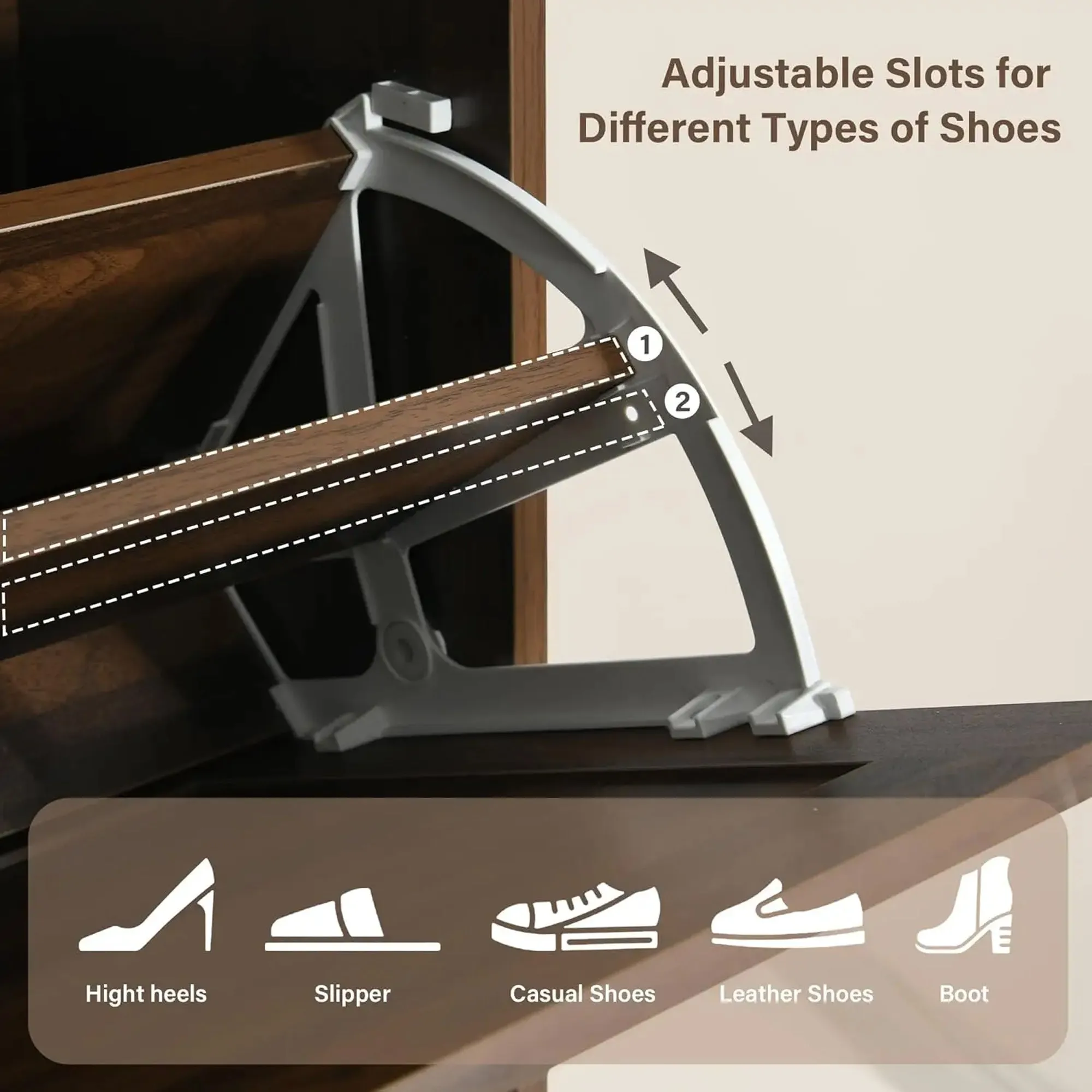Harbor Shoe Organizer Cabinet