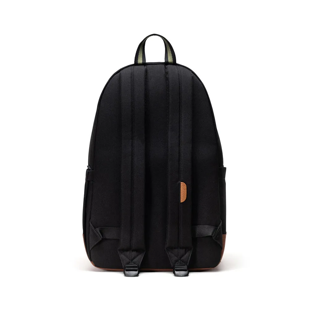 Herschel Heritage Backpack - 24L - Bk/Forlfclvr/Sddlbrn