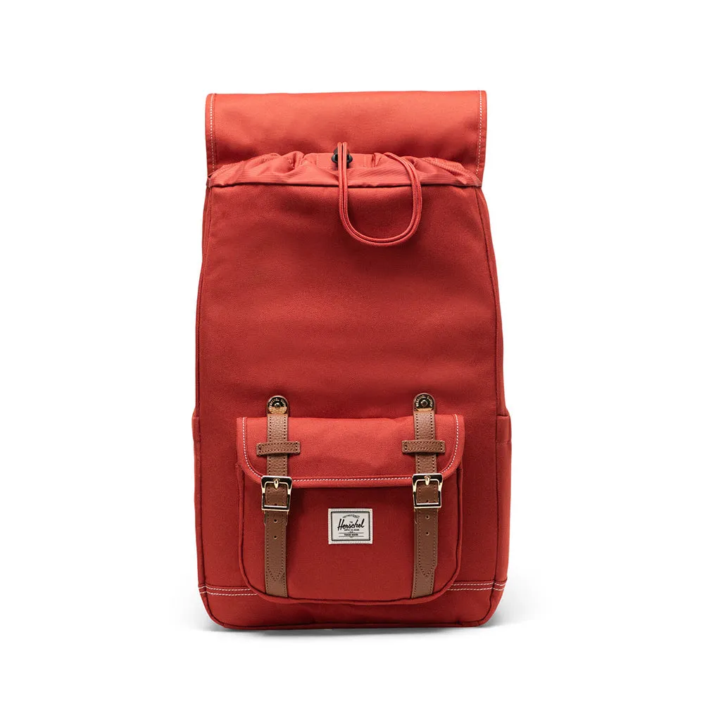 Herschel Little America Mid Backpack - 21L - Redochre/Whitestitch