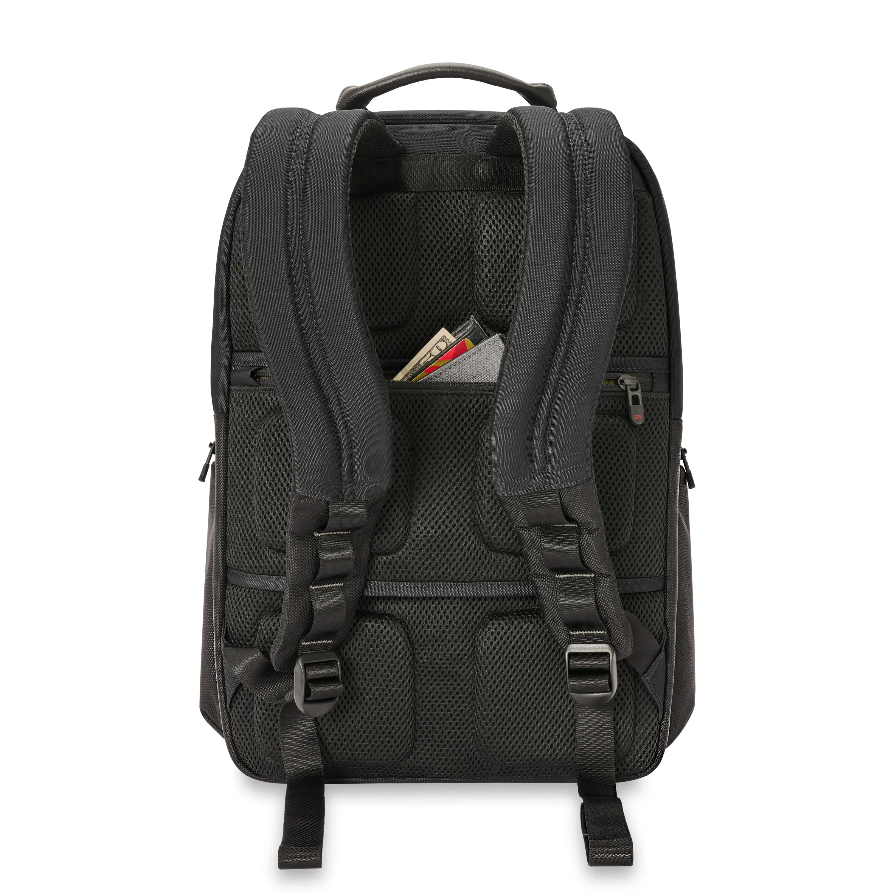 HTA Medium Widemouth Black Backpack