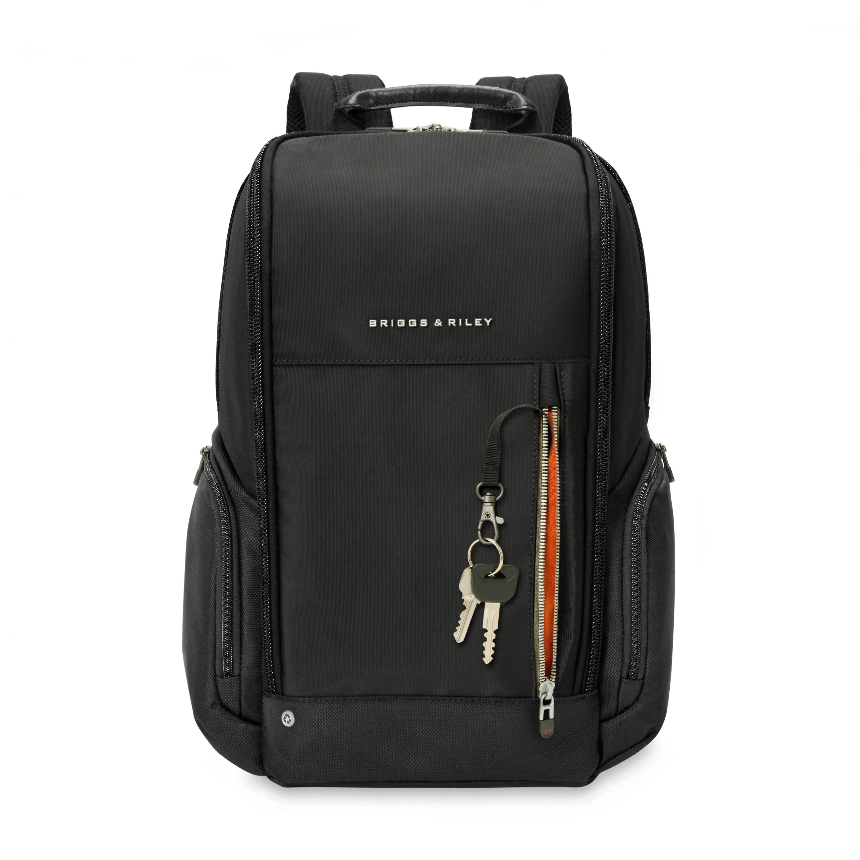 HTA Medium Widemouth Black Backpack