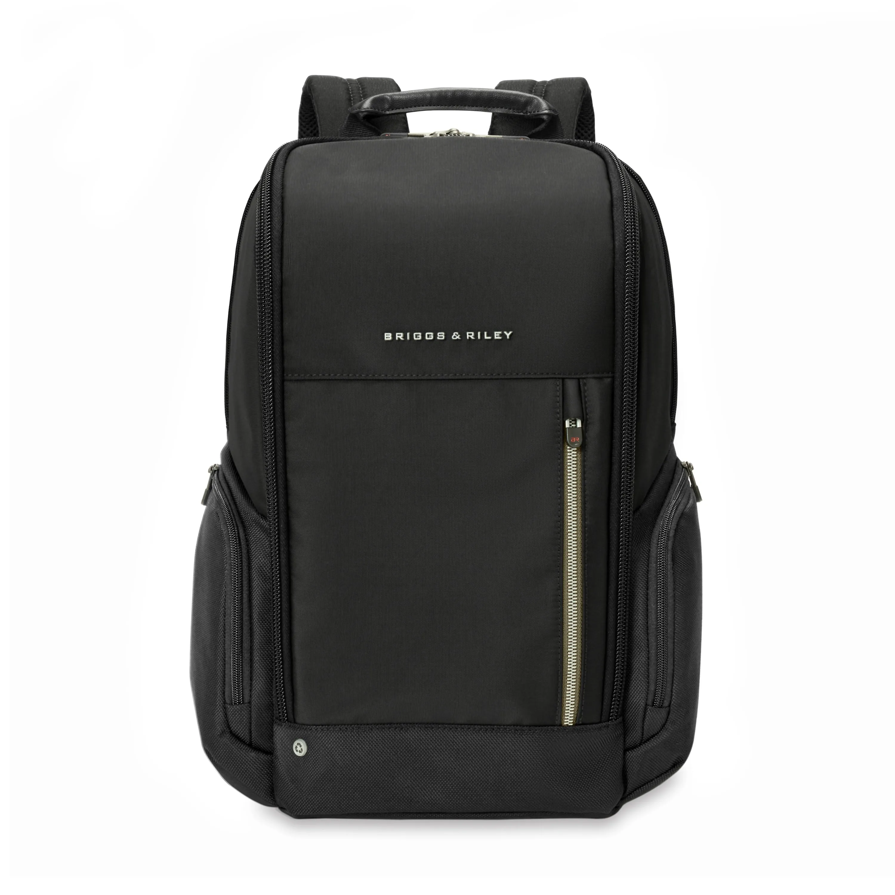 HTA Medium Widemouth Black Backpack