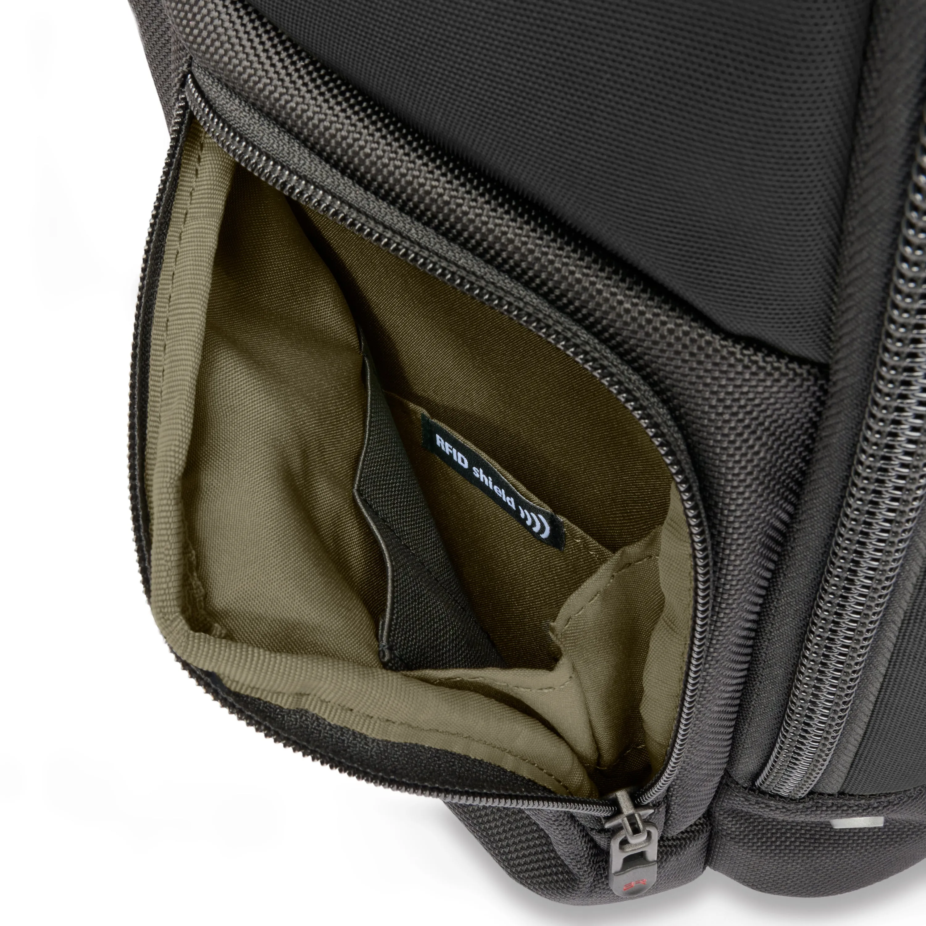 HTA Medium Widemouth Black Backpack