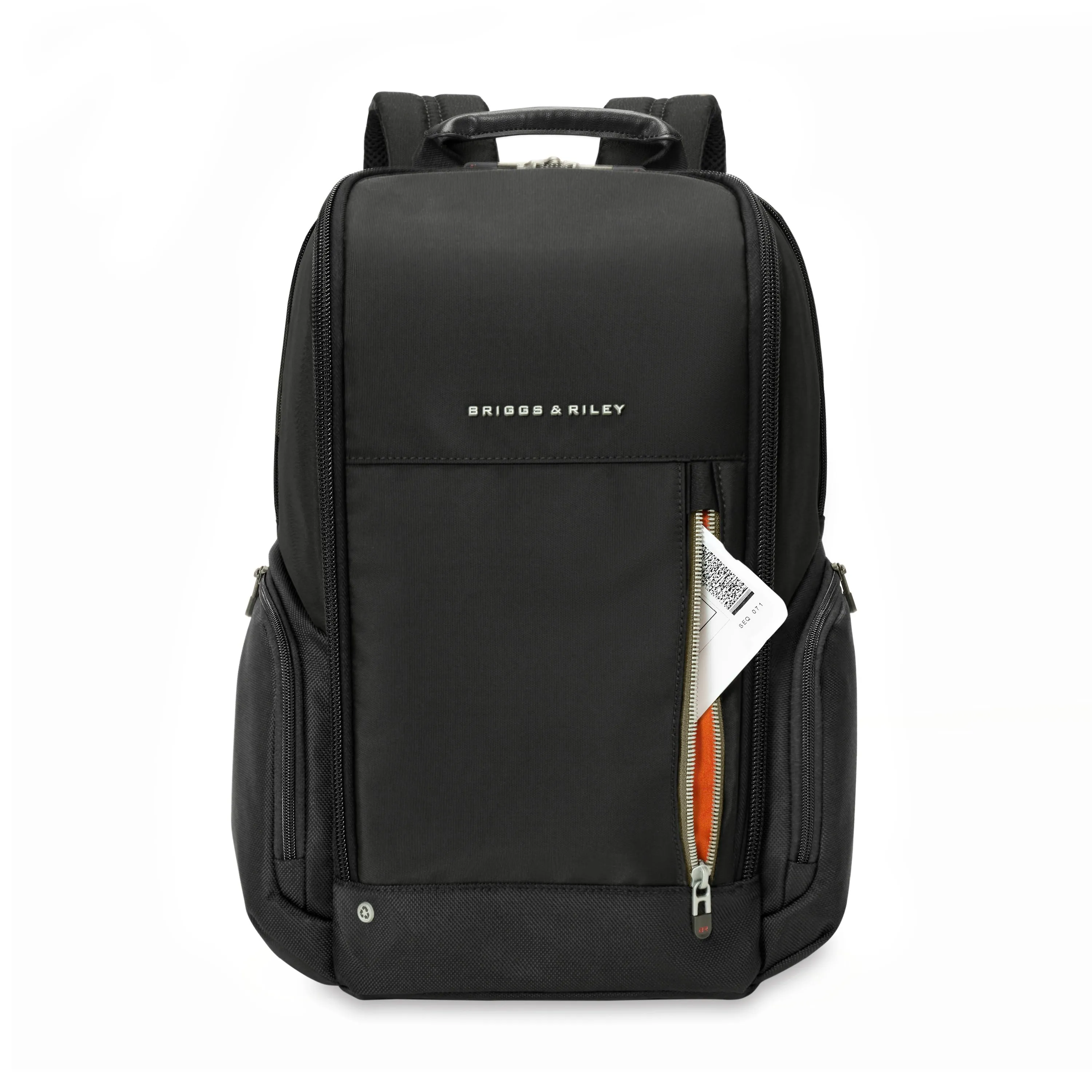 HTA Medium Widemouth Black Backpack