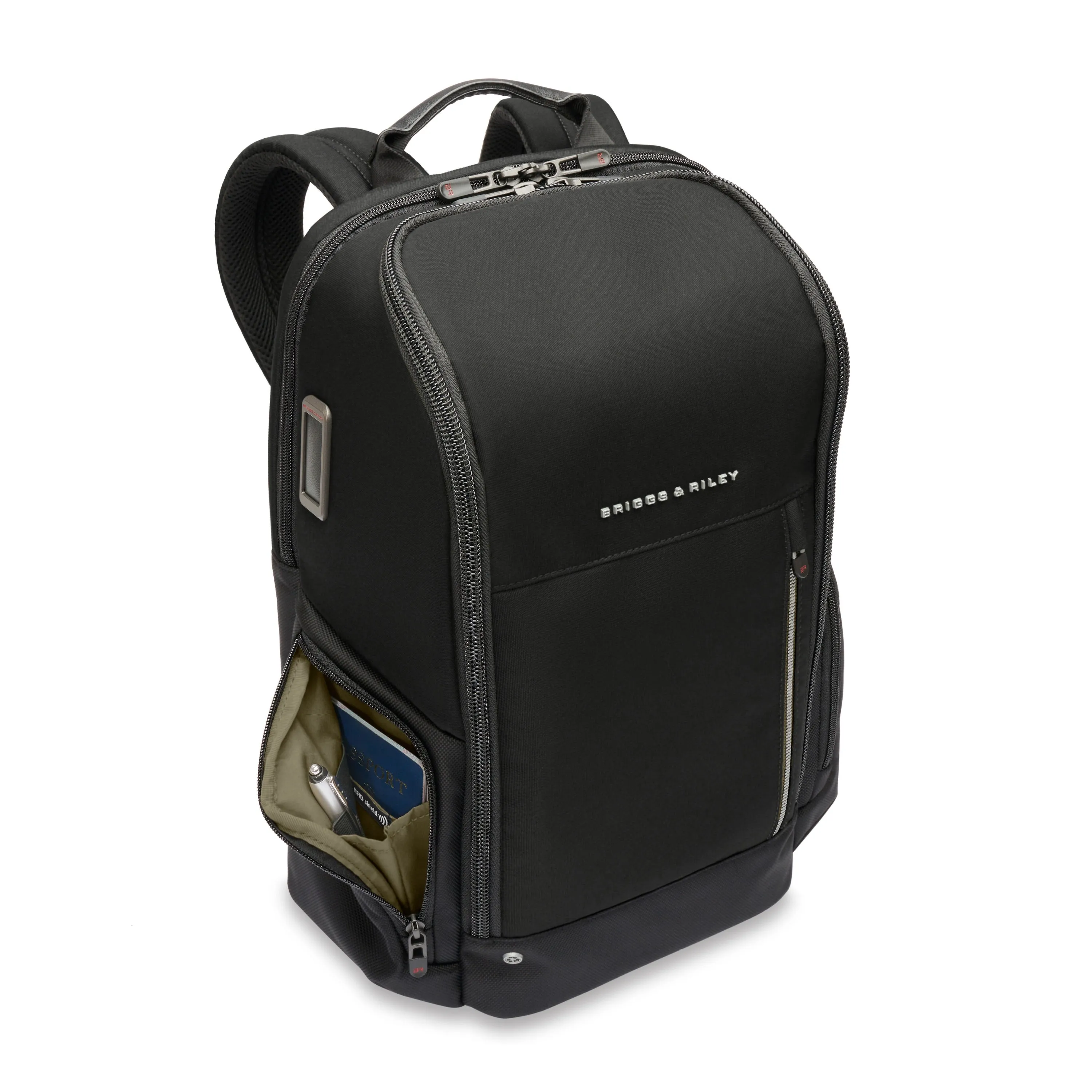 HTA Medium Widemouth Black Backpack