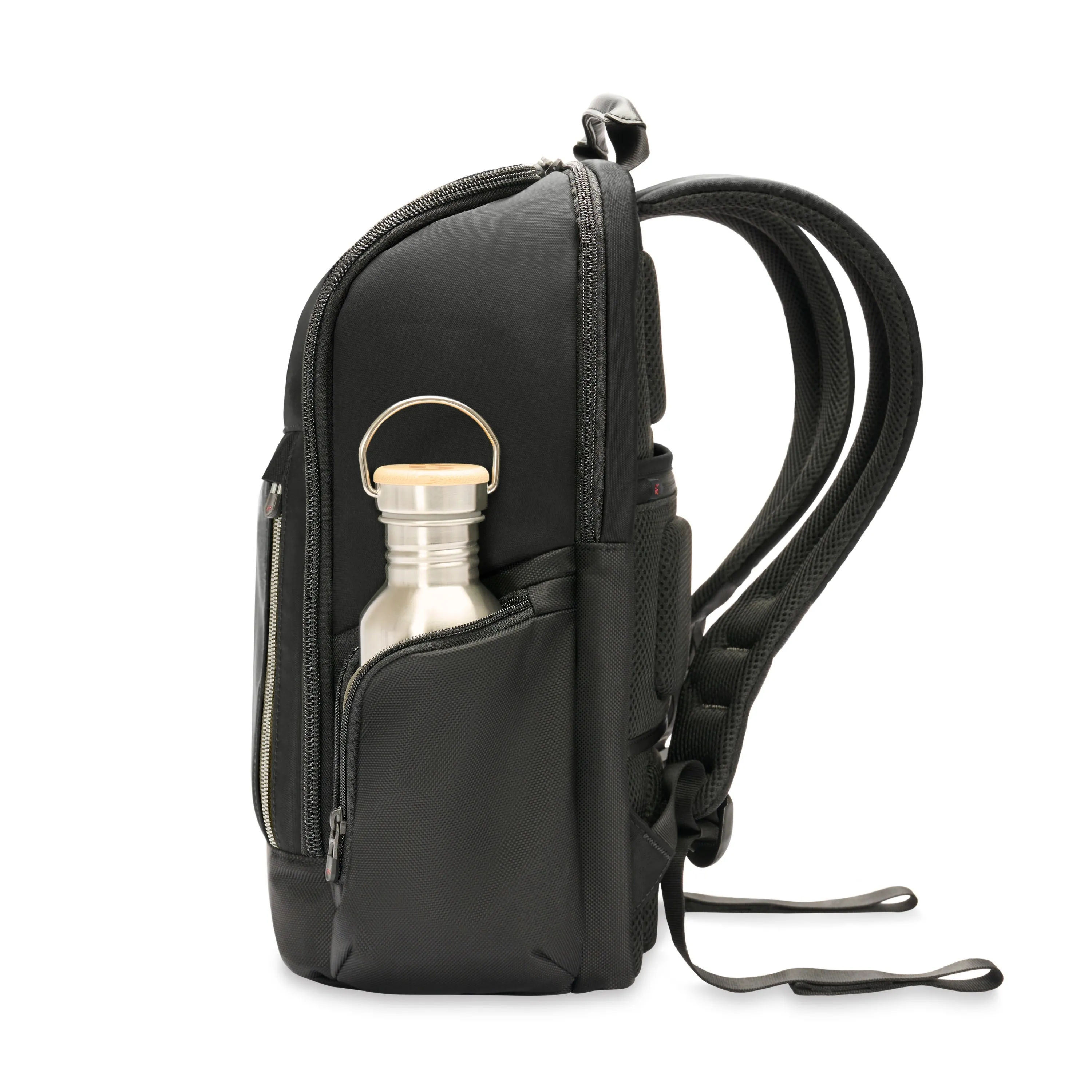 HTA Medium Widemouth Black Backpack