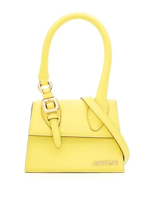 Jacquemus Women Le Chiquito Moyen Boucle Leather Handbag