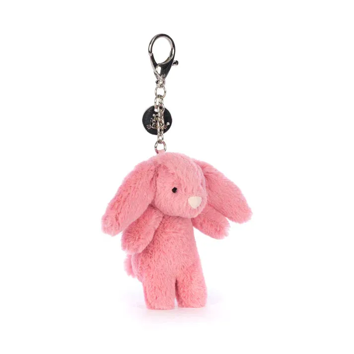 Jellycat Bashful Pink Bunny Bag Charm