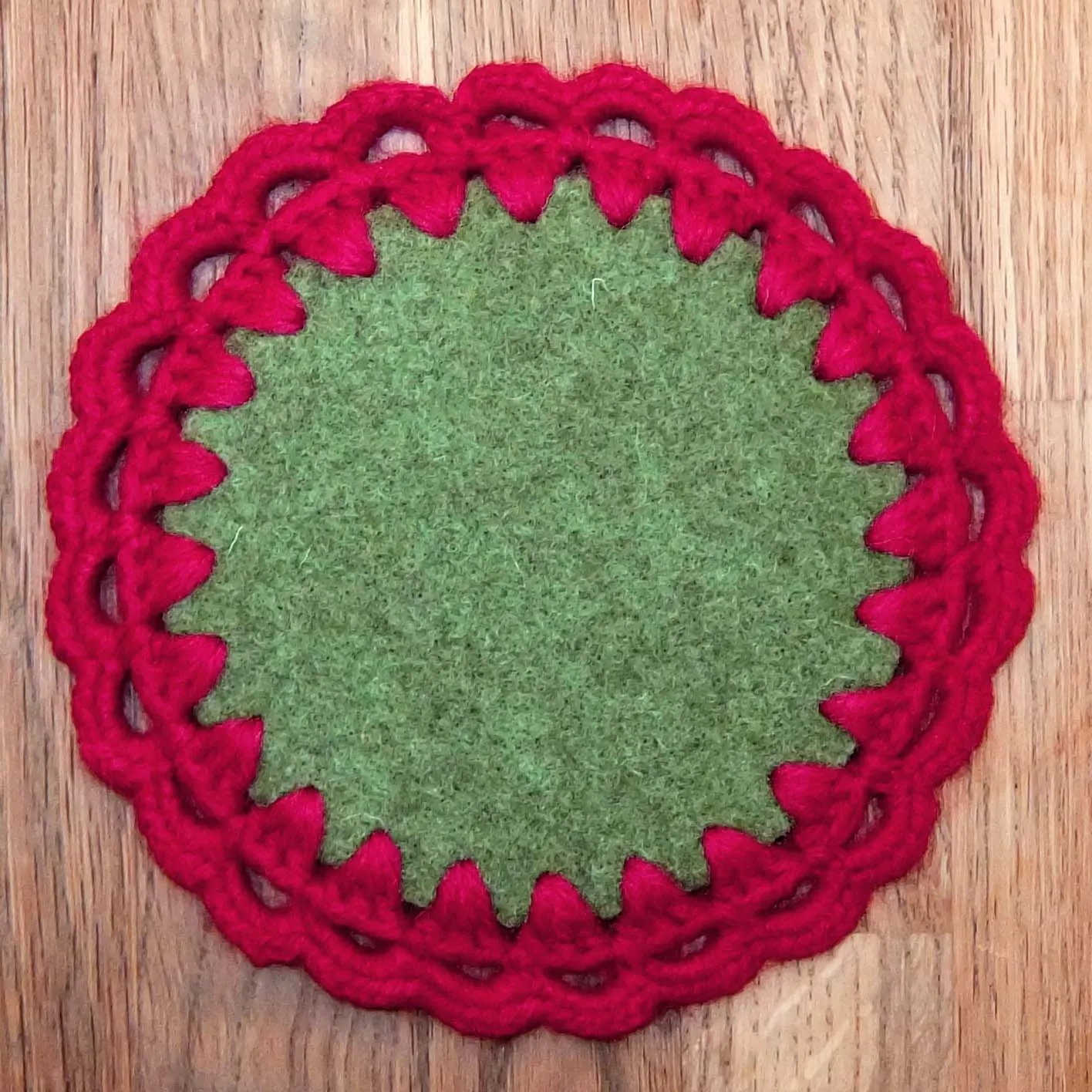 Joe's Toes 4" Felt Circles with Punch Holes