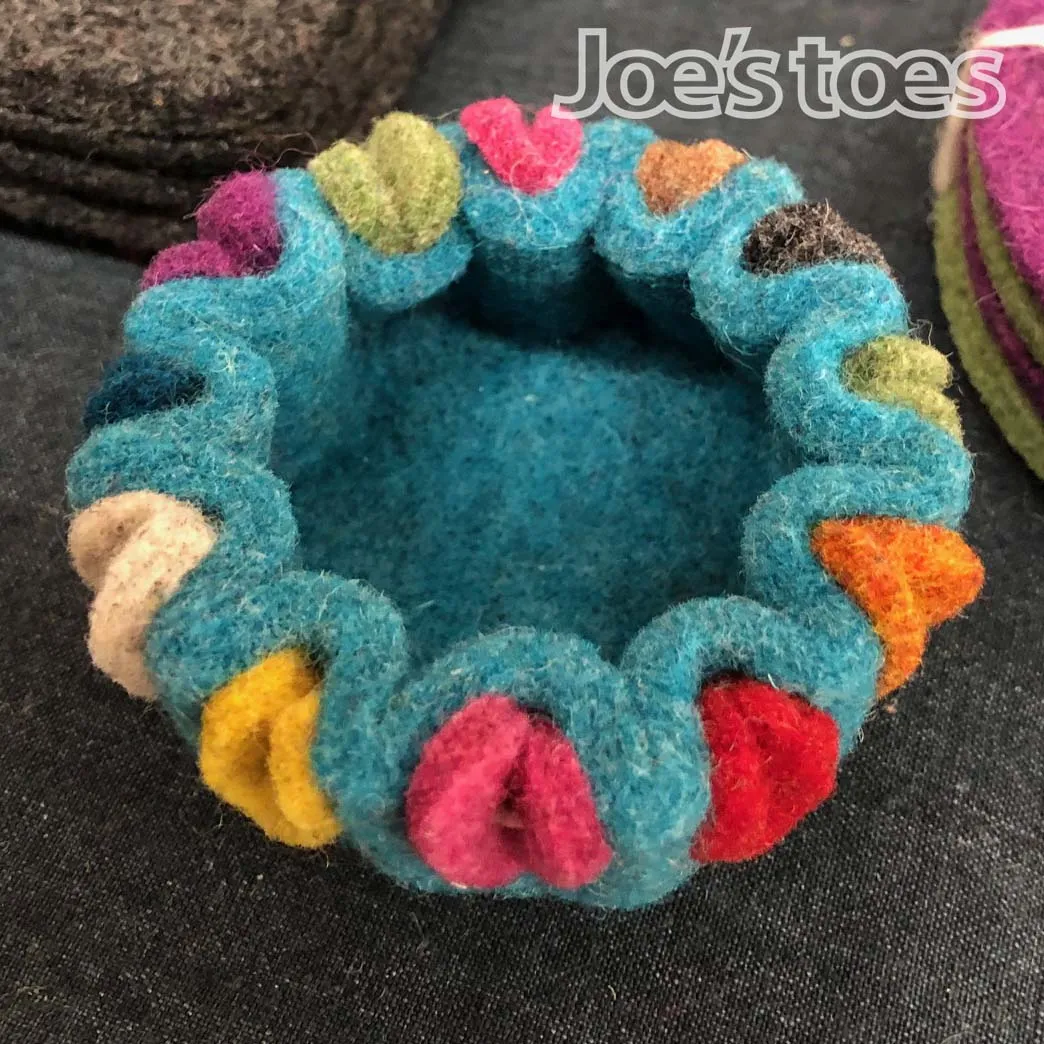 Joe's Toes 4" Felt Circles with Punch Holes