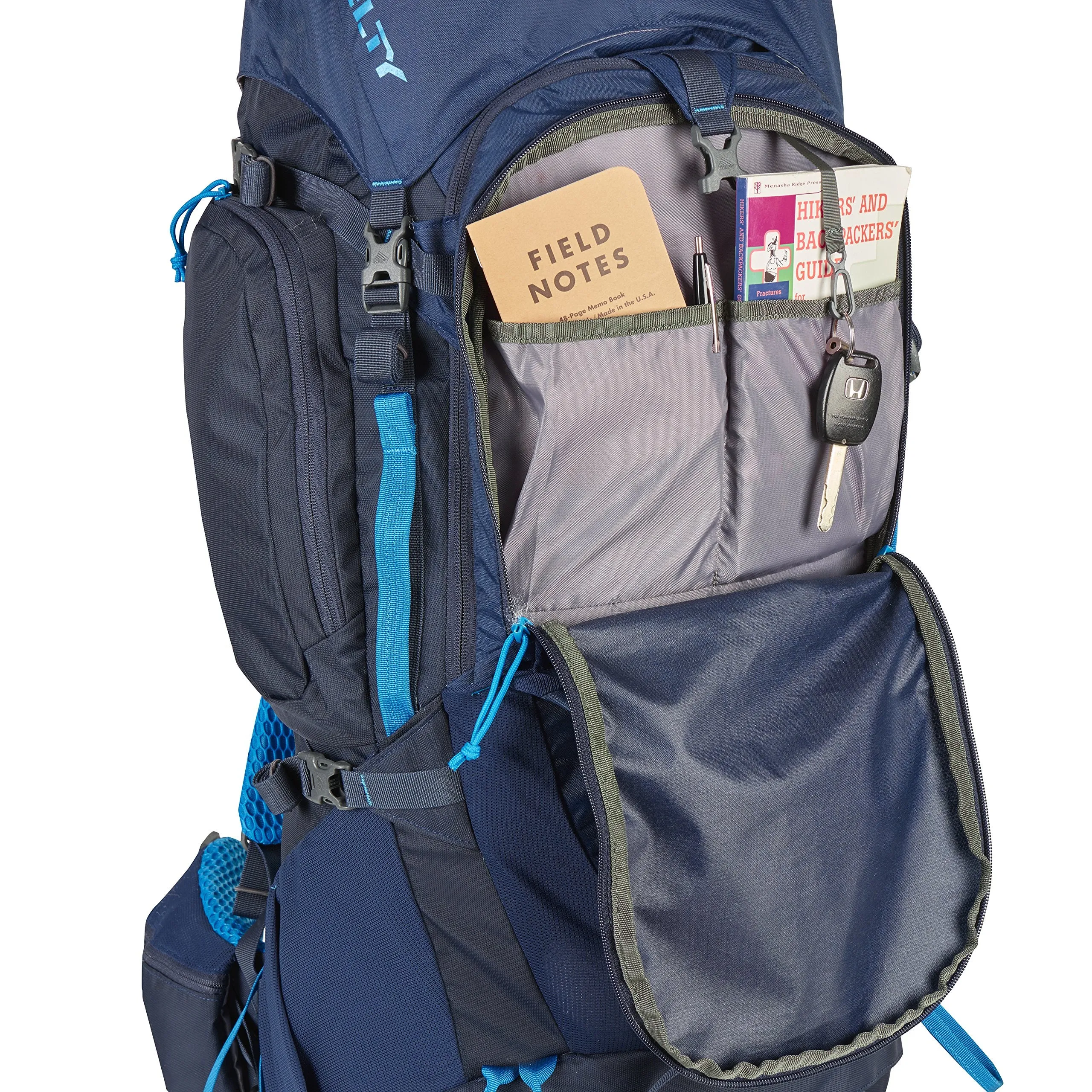 Kelty Coyote 65 Backpack, Twilight Blue