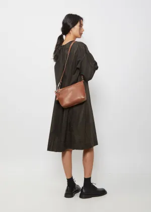 Leather Ring Crossbody Bag