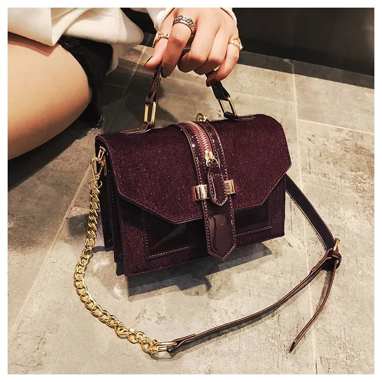 Leather Small Flap Bags For Women