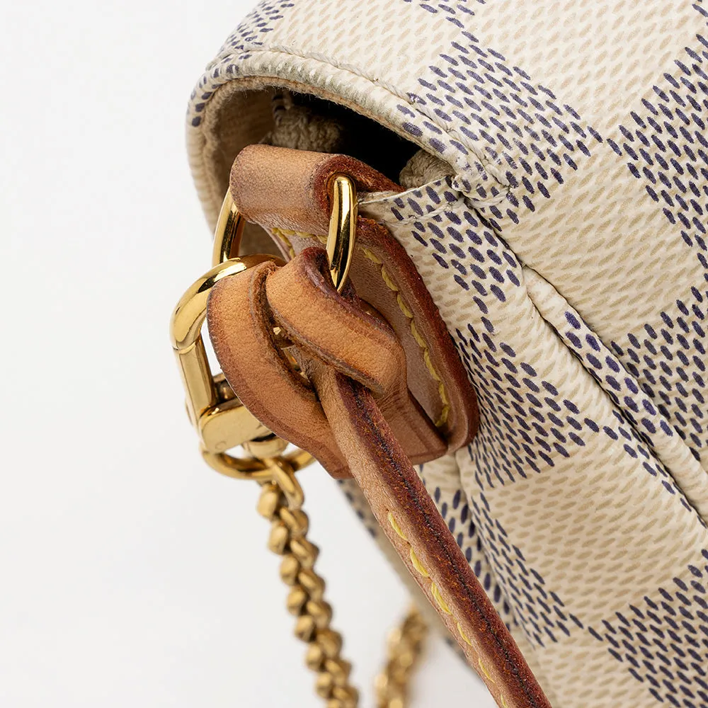 Louis Vuitton Damier Azur Favorite MM Shoulder Bag (SHF-22009)