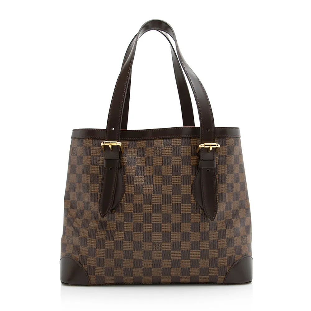 Louis Vuitton Damier Ebene Hampstead MM Tote (SHF-21260)