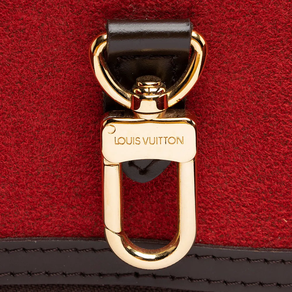 Louis Vuitton Damier Ebene Hampstead MM Tote (SHF-21260)